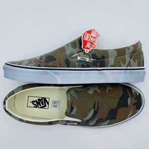 VANS CLSSIC SLIP-ON Washed Camo